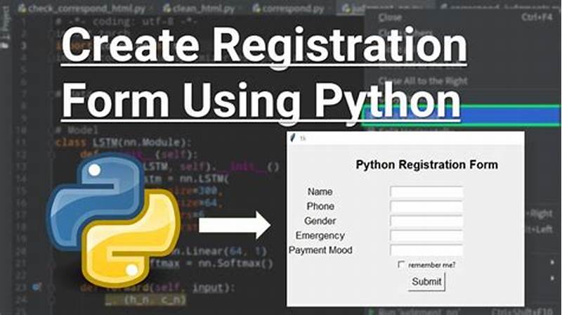 How To Create A Form In Python