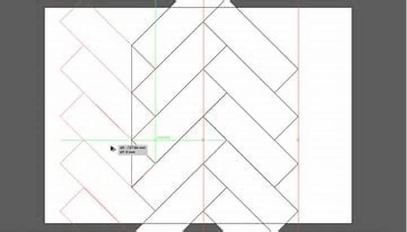 How To Create A Herringbone Pattern