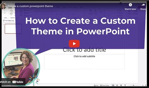 How To Create A Powerpoint Theme Template