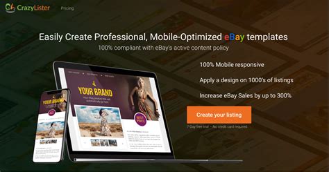 How To Create A Selling Template On Ebay