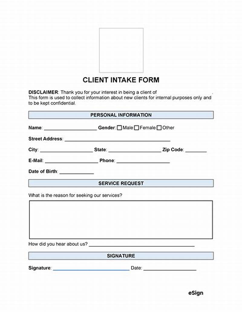 How To Create An Intake Form