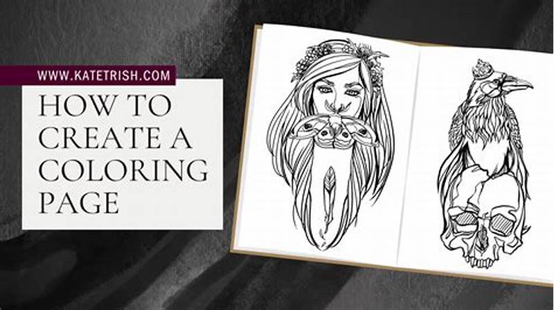 How To Create Coloring Pages