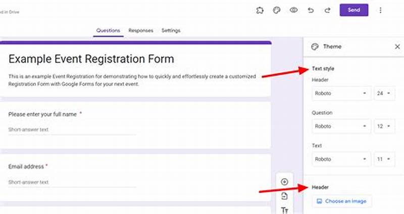 How To Create Google Form For Registration