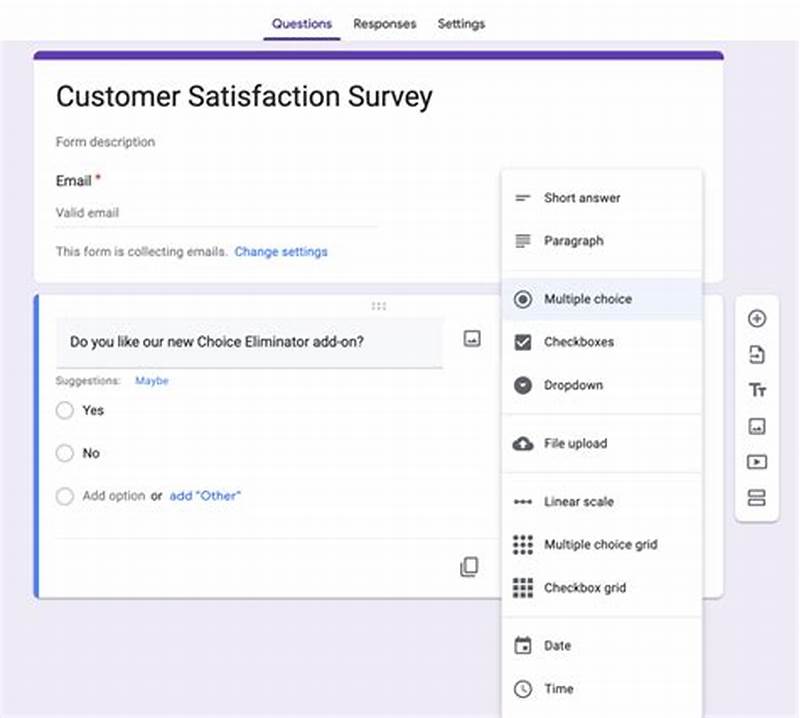 How To Create Google Form Survey Questionnaire