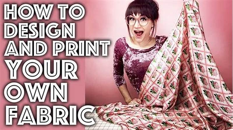 How To Create Your Own Fabric Pattern