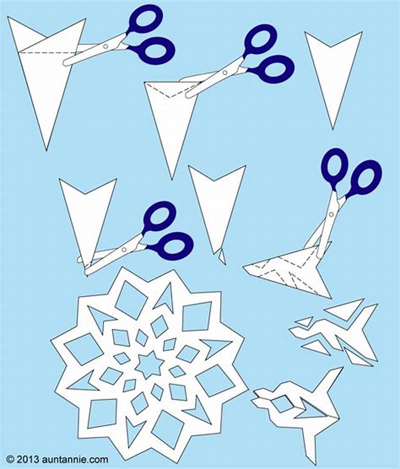 How To Cut A Snowflake Pattern