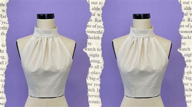 How To Draft A Halter Neck Pattern