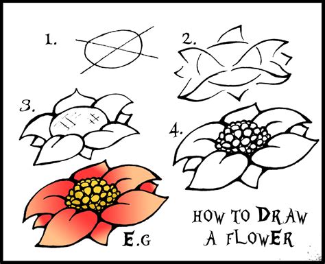 How-To-Draw-A-Flower
