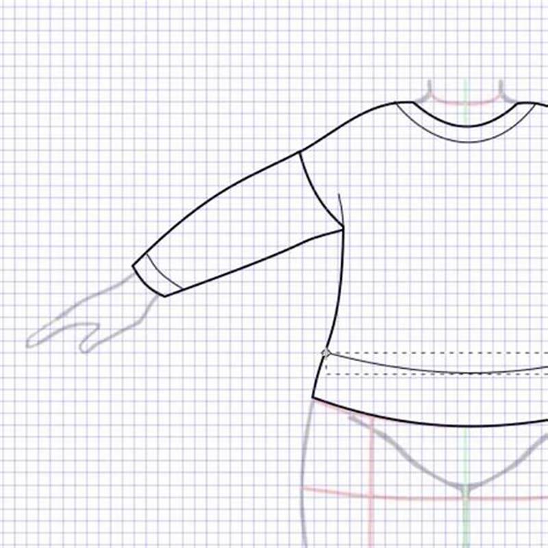 How To Draw A Knitting Pattern