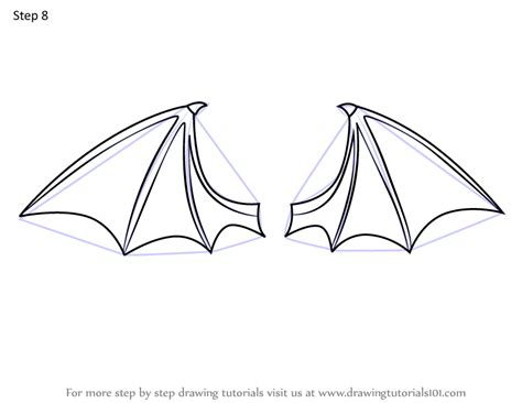 How To Draw Demon Wings