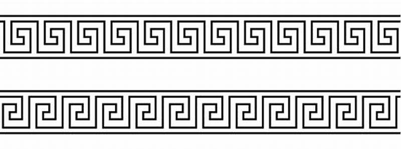How To Draw Greek Key Pattern