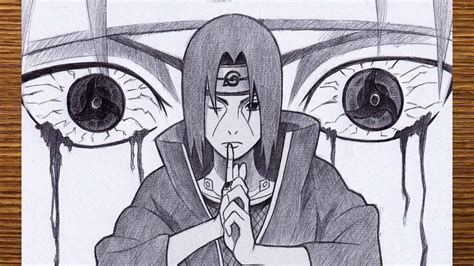 How To Draw Itachi