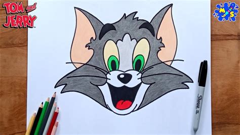 How To Draw Tom Cat