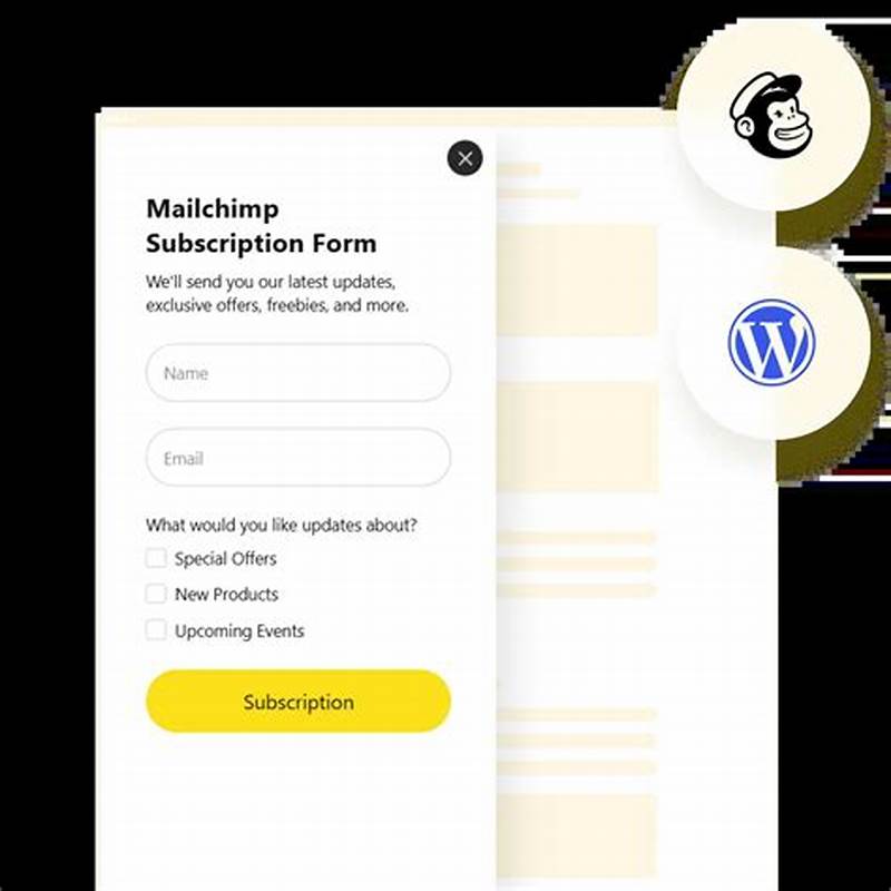 How To Embed Mailchimp Form In Wordpress
