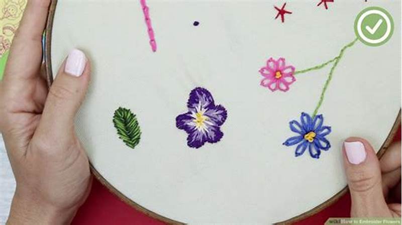 How To Embroider From A Pattern