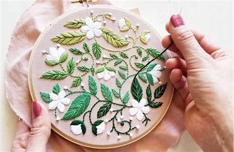 How To Embroider Without A Pattern