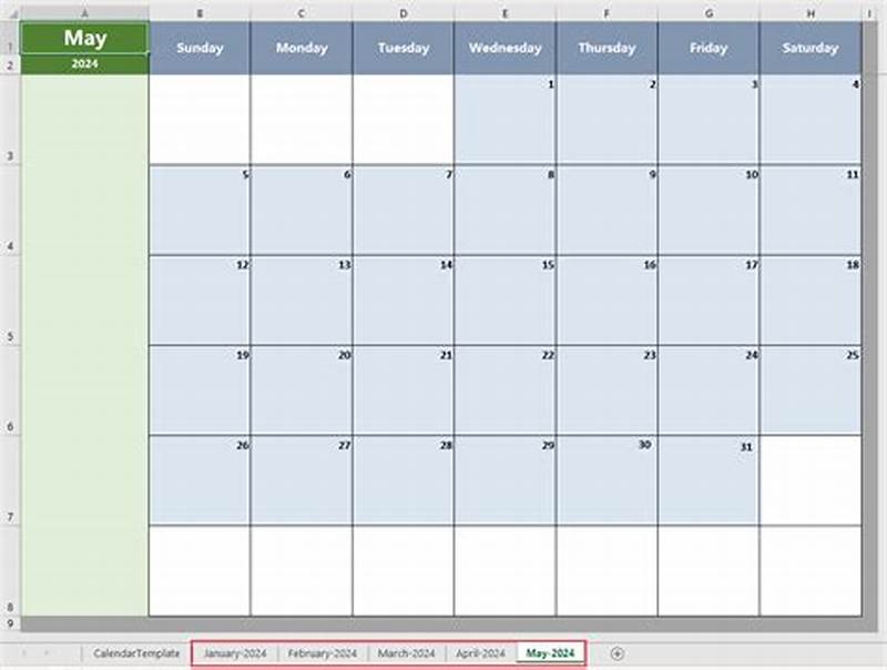 How To Extend Calendar In Excel