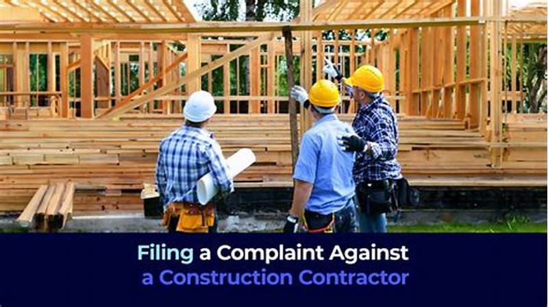 How To File Claim Against Contractor