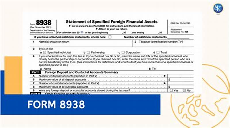 How To File Form 8938