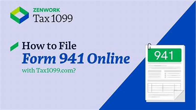 How To File Form 941
