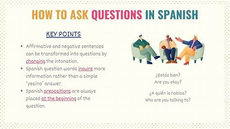 How To Form Questions In Spanish