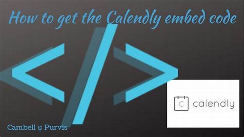 How To Get Calendly Embed Code