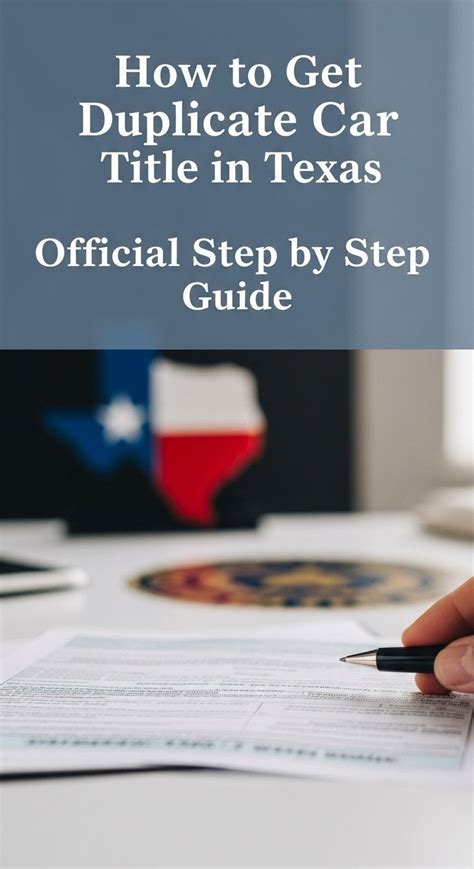 How To Get Duplicate Car Title