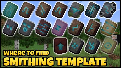 How To Get Smithing Templates In Minecraft
