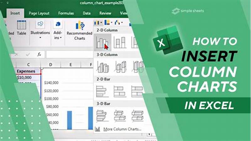 How To Insert Chart In Ms Excel