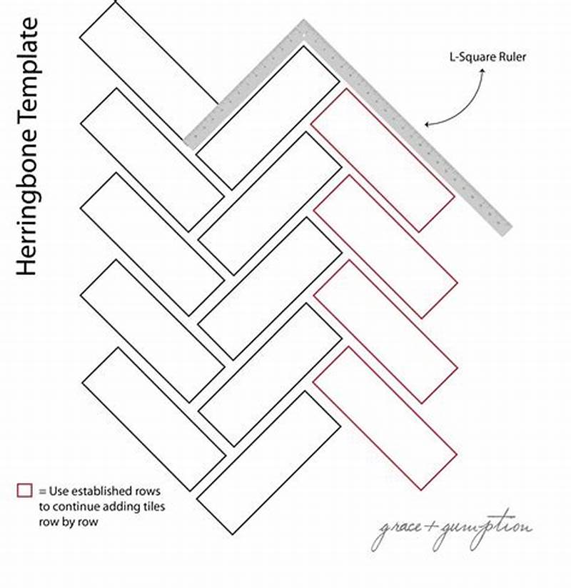 How To Lay Tile In Herringbone Pattern