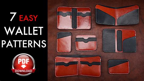 How To Make A Leather Wallet Template