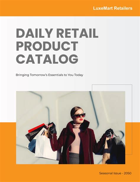 How To Make A Printable Retail Catalog