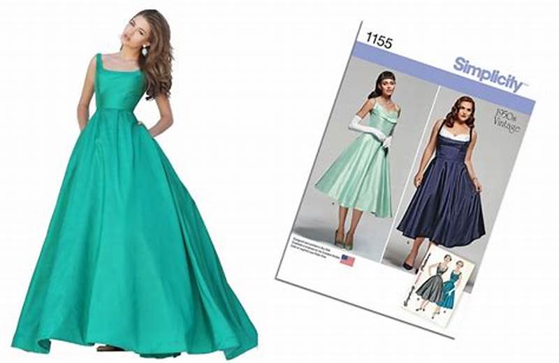 How To Make A Prom Dress Pattern
