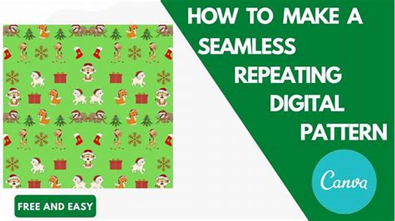 How To Make A Repeating Pattern Digitally