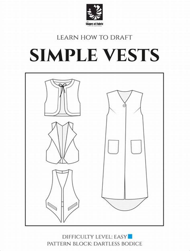 How To Make A Simple Vest Pattern