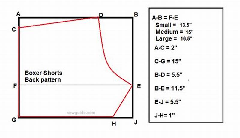 How To Make Boxer Shorts Pattern