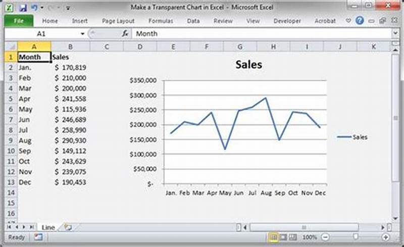 How To Make Chart Transparent In Excel