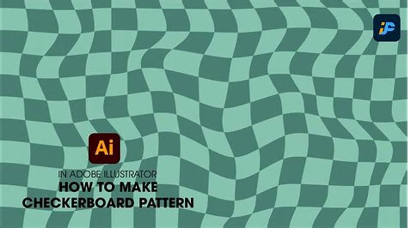 How To Make Checkerboard Pattern Illustrator