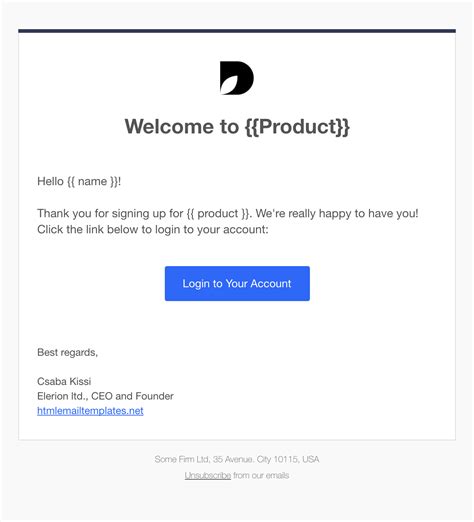 How To Make Email Template In Html