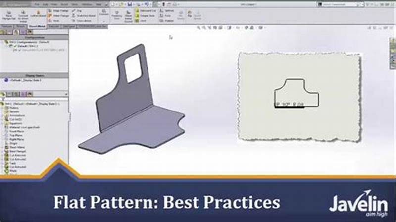 How To Make Flat Pattern In Solidworks