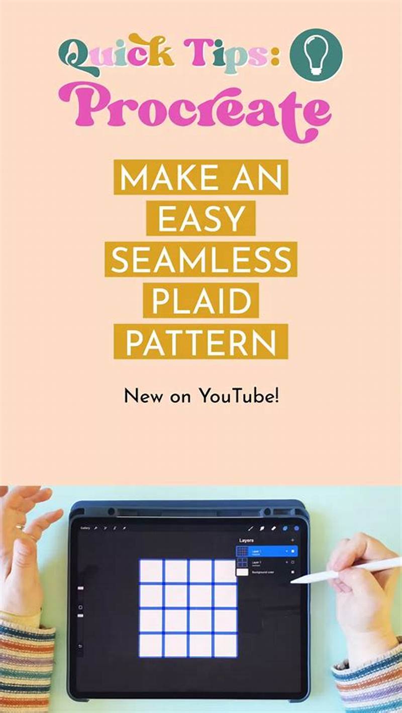 How To Make Plaid Pattern In Procreate