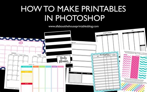 How To Make Printables