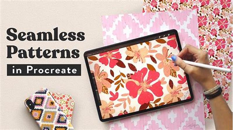 How To Make Seamless Pattern On Procreate