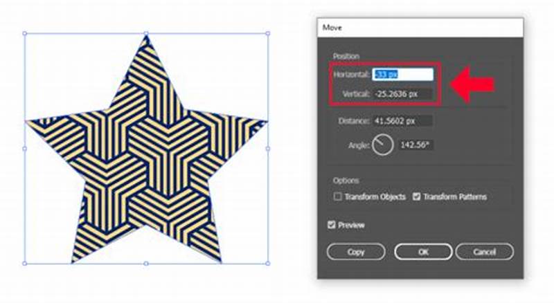 How To Move Pattern Within Shape Illustrator
