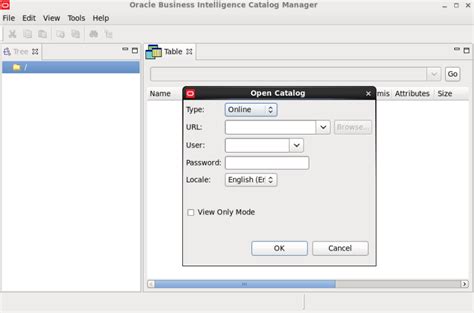 How To Open Catalog Manager In Obiee 11g