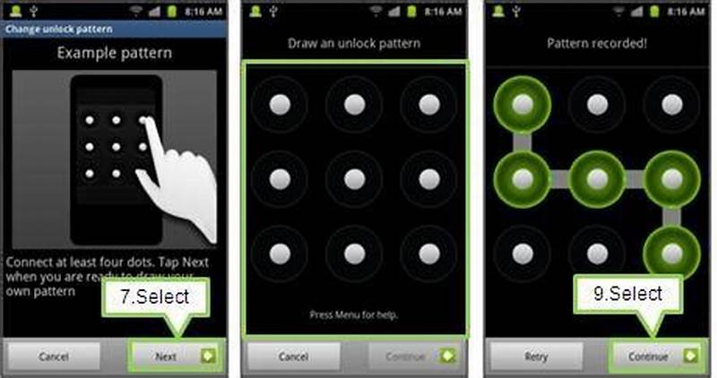 How To Open Samsung Lock Pattern