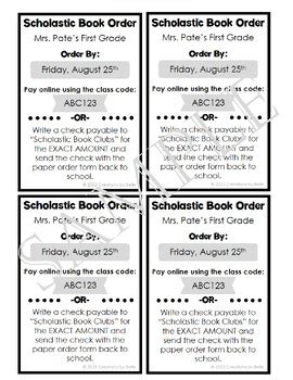How To Order More Scholastic Book Order Catalogs