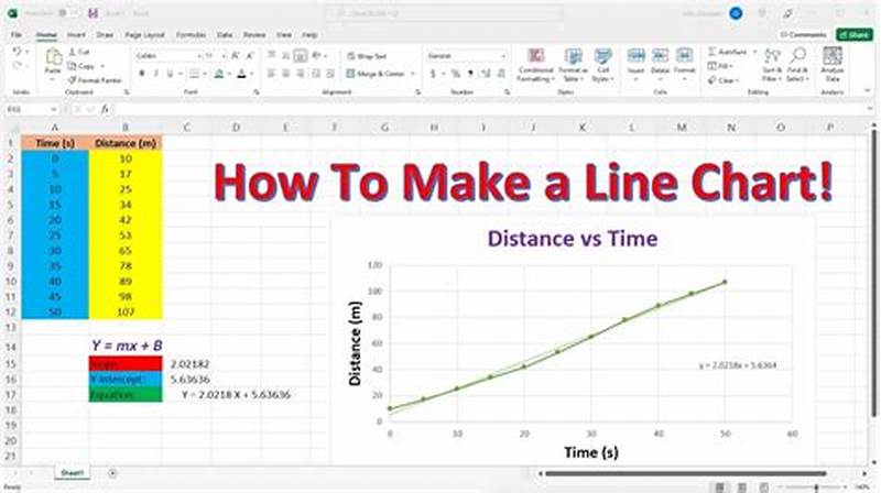 How To Plot Line Chart In Excel