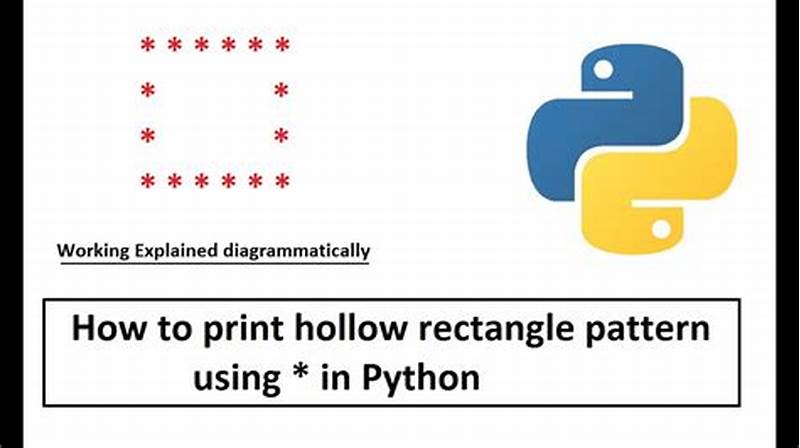 How To Print Rectangle Pattern In Python