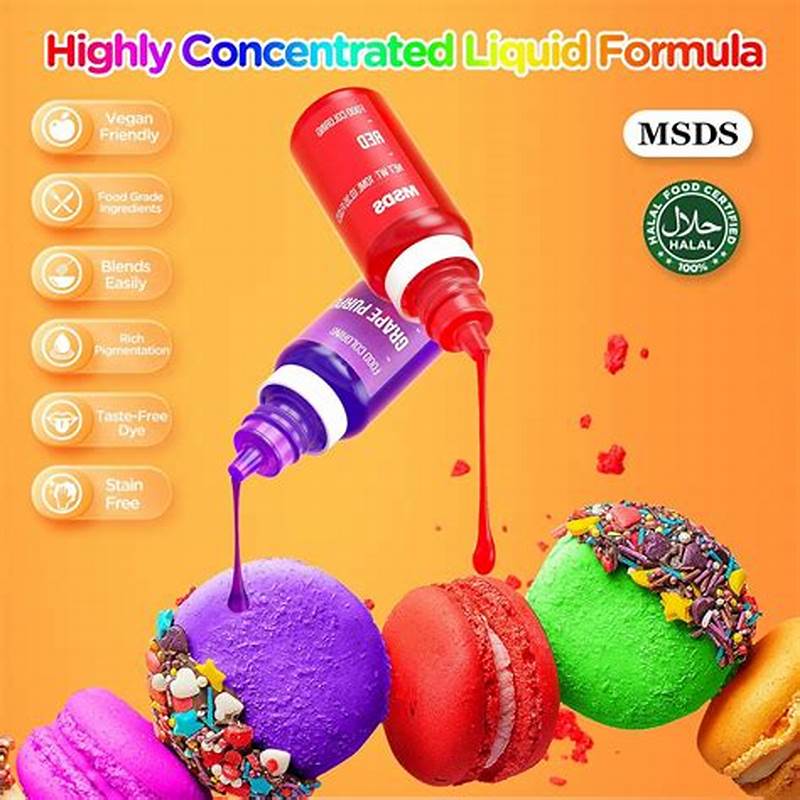 How To Put Food Coloring In Cake Mix